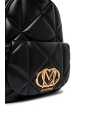 LOVE MOSCHINO EMBOSSED Rucksack mit Tasche Schwarz - Damentaschen - 4