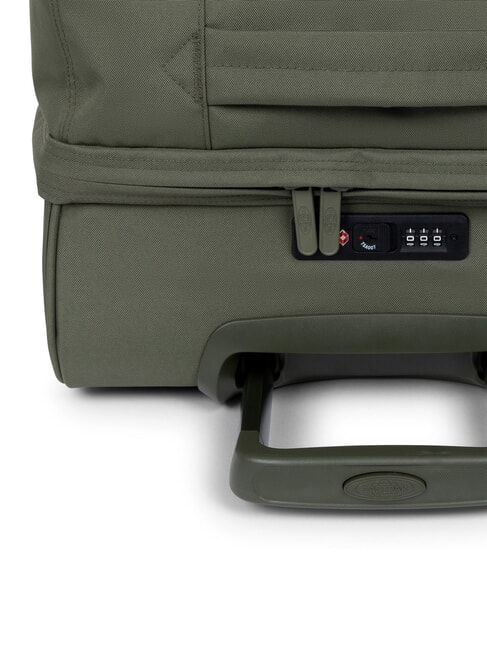 TRANSIT'R M Trolley mittlerer Gr&ouml;&szlig;e einfarbiges Khaki - Halbharte Trolleys