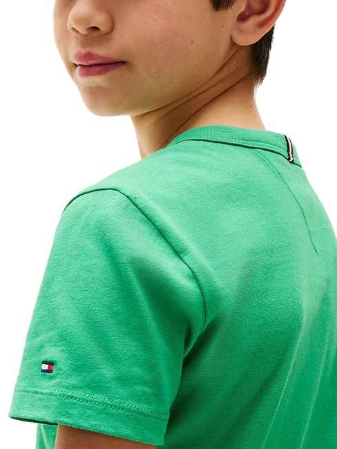 TH KIDS Kurz&auml;rmeliges Baumwoll-T-Shirt strahlend gr&uuml;n - Kinder-T-Shirt