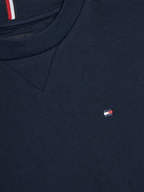 TH KIDS Kurz&auml;rmeliges T-Shirt mit Flaggenstickerei dunkle Nachtmarine - Kinder-T-Shirt