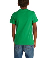 TOMMY HILFIGER TH KIDS T-Shirt mit gro&szlig;em Logodruck strahlend gr&uuml;n - Kinder-T-Shirt - 2