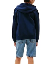 TOMMY HILFIGER TH KIDS Kinder-Sweatshirt mit durchgehendem Rei&szlig;verschluss dunkle Nachtmarine - Sweatshirts Kinder - 2