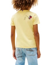 TOMMY HILFIGER TH KIDS Kurz&auml;rmeliges Baumwoll-T-Shirt Zitronengras - Kinder-T-Shirt - 2