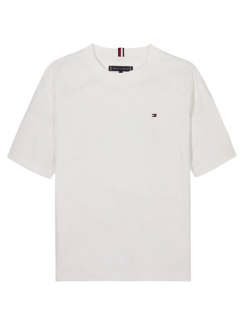 TH KIDS Kurzarm-T-Shirt mit lockerer Passform Wei&szlig; - Kinder-T-Shirt