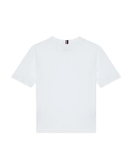 TOMMY HILFIGER TH KIDS Kurz&auml;rmeliges T-Shirt mit Flaggenstickerei Wei&szlig; - Kinder-T-Shirt - 2