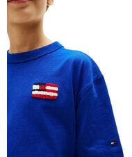 TOMMY HILFIGER TH KIDS Kurz&auml;rmeliges T-Shirt mit Flagge Keilblau - Kinder-T-Shirt - 3
