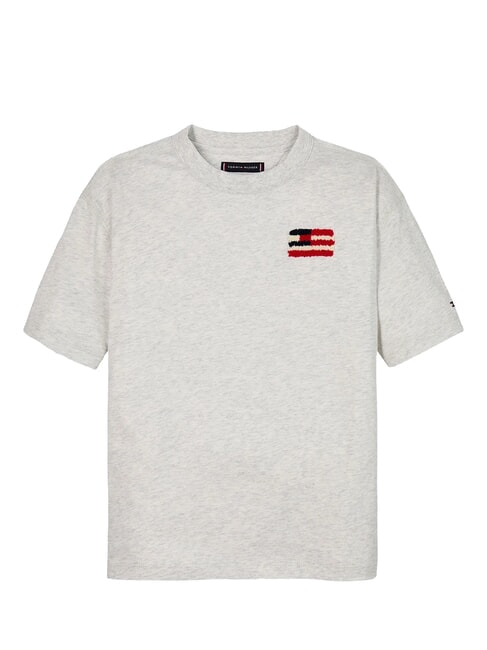 TH KIDS Kurz&auml;rmeliges T-Shirt mit Flagge Schneewei&szlig;es Heidekraut - Kinder-T-Shirt