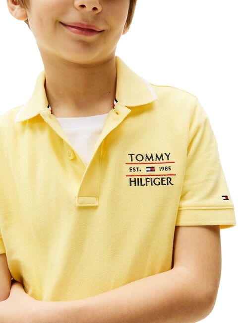 TH KIDS Kurzarm-Poloshirt f&uuml;r Kinder Zitronengras - Kinder-T-Shirt
