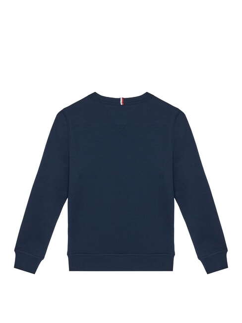 TH KIDS Rundhals-Sweatshirt mit Logo-Aufn&auml;her dunkle Nachtmarine - Sweatshirts Kinder