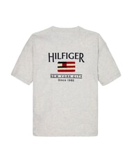 TOMMY HILFIGER TH KIDS Kurz&auml;rmeliges T-Shirt mit Flagge Schneewei&szlig;es Heidekraut - Kinder-T-Shirt - 5