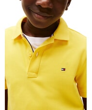 TOMMY HILFIGER TH KIDS Kurz&auml;rmeliges Poloshirt aus Baumwolle gelbe Sternfrucht - Kinder-T-Shirt - 3