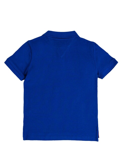 TH KIDS Kurz&auml;rmeliges Poloshirt aus Baumwolle Keilblau - Kinder-T-Shirt