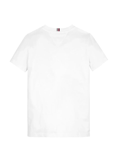 TH KIDS Kurz&auml;rmeliges T-Shirt mit Tasche Wei&szlig; - Kinder-T-Shirt