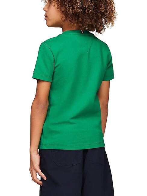 TH KIDS Kurz&auml;rmeliges T-Shirt mit Logo-Wappen Olympic Green - Kinder-T-Shirt