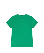 TOMMY HILFIGER TH KIDS Kurzarm-T-Shirt f&uuml;r Kinder mit Aufdruck Olympic Green - Kinder-T-Shirt - 2