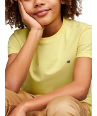 TOMMY HILFIGER TH KIDS Kurzarm-T-Shirt in regul&auml;rer Passform gelbe Sternfrucht - Kinder-T-Shirt - 3