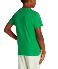 TOMMY HILFIGER TH KIDS Kurzarm-T-Shirt in regul&auml;rer Passform strahlend gr&uuml;n - Kinder-T-Shirt - 2