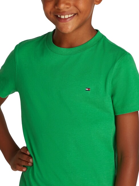 TH KIDS Kurzarm-T-Shirt in regul&auml;rer Passform strahlend gr&uuml;n - Kinder-T-Shirt