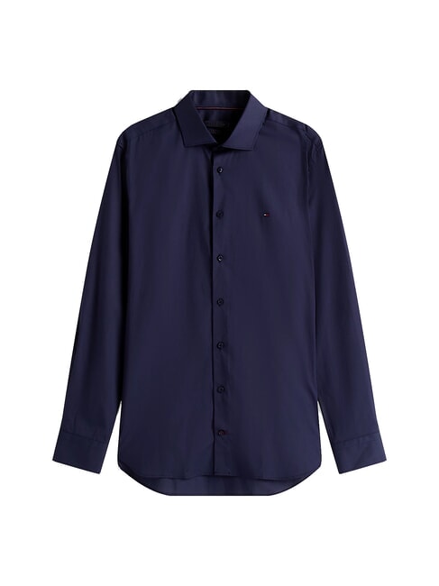 TH  Langarmhemd Marineblauer Blazer - Herrenhemden