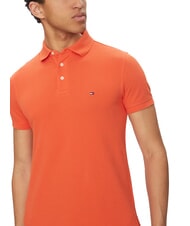 TOMMY HILFIGER 1985  1985 Schmal geschnittenes Poloshirt leuchtendes Orange - Herren-Polo-Shirts/Herren-Polo-Shirt/Herrenpoloshirt/Herrenpoloshirts - 3