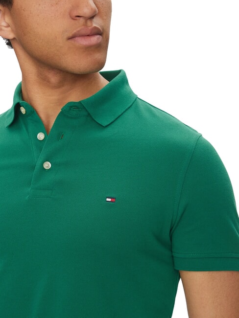 1985  1985 Schmal geschnittenes Poloshirt neues Gr&uuml;n - Herren-Polo-Shirts/Herren-Polo-Shirt/Herrenpoloshirt/Herrenpoloshirts
