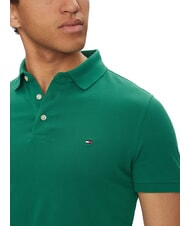 TOMMY HILFIGER 1985  1985 Schmal geschnittenes Poloshirt neues Gr&uuml;n - Herren-Polo-Shirts/Herren-Polo-Shirt/Herrenpoloshirt/Herrenpoloshirts - 3