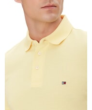 TOMMY HILFIGER 1985  1985 Schmal geschnittenes Poloshirt Zitronengras - Herren-Polo-Shirts/Herren-Polo-Shirt/Herrenpoloshirt/Herrenpoloshirts - 3