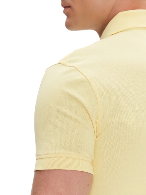 1985  1985 Schmal geschnittenes Poloshirt Zitronengras - Herren-Polo-Shirts/Herren-Polo-Shirt/Herrenpoloshirt/Herrenpoloshirts