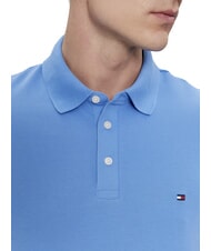 TOMMY HILFIGER 1985  1985 Schmal geschnittenes Poloshirt blauer Zauber - Herren-Polo-Shirts/Herren-Polo-Shirt/Herrenpoloshirt/Herrenpoloshirts - 3