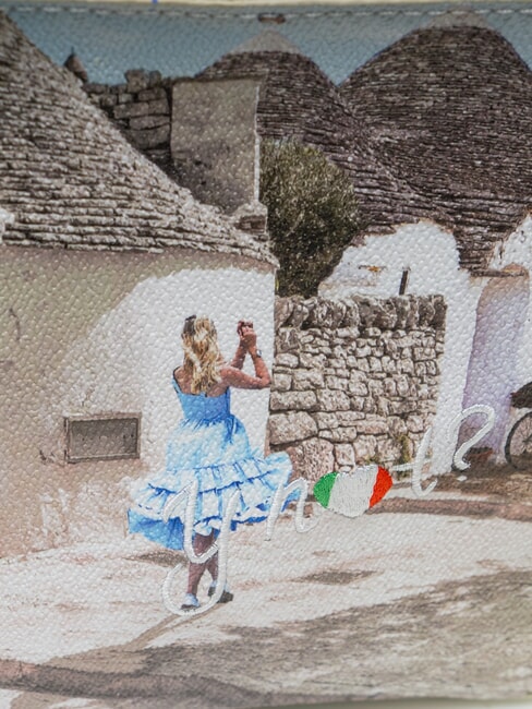 YESBAG Schultertasche mit Fach Alice in Trulli - Damentaschen