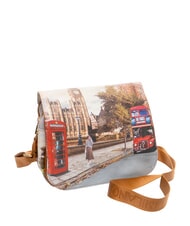 YNOT YESBAG Schultertasche mit Klappe Londoner Stra&szlig;e - Damentaschen - 2
