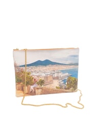 YNOT YESBAG Gro&szlig;e Clutch mit Schulterriemen aus Metall Zitronenbaum - Damentaschen - 2