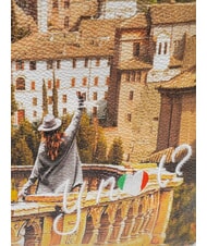 YNOT YESBAG Runder Rucksack mit zwei F&auml;chern Rom Landschaft - Damentaschen - 3