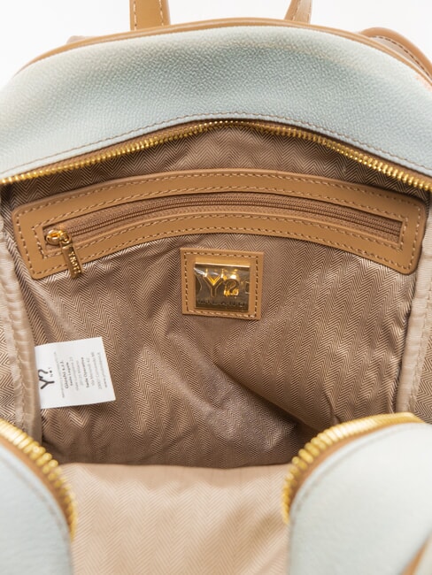 YESBAG Runder Rucksack mit zwei F&auml;chern romantische Trulli - Damentaschen