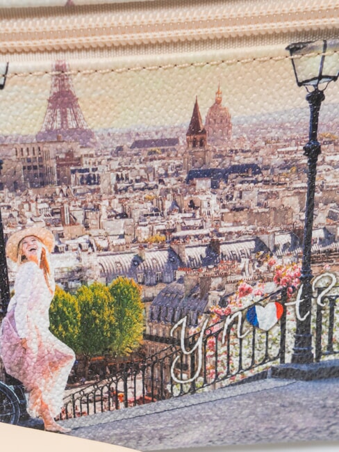 YESBAG Mittelgro&szlig;e Clutch mit Manschette Promenade - Damentaschen