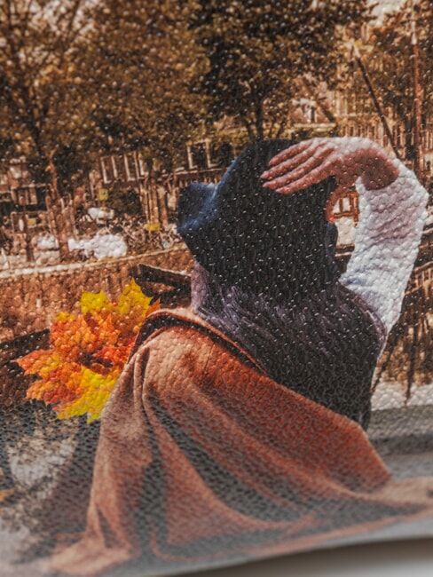 YESBAG Schultertasche mit Schultergurt Herbst in Holland - Damentaschen