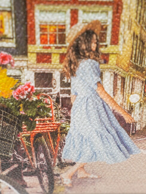 YESBAG Clutch mit Schulterriemen aus Metall Holland-Tr&auml;ume - Damentaschen