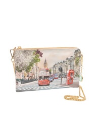 YNOT YESBAG Clutch mit Schulterriemen aus Metall London Rainbow - Damentaschen - 2