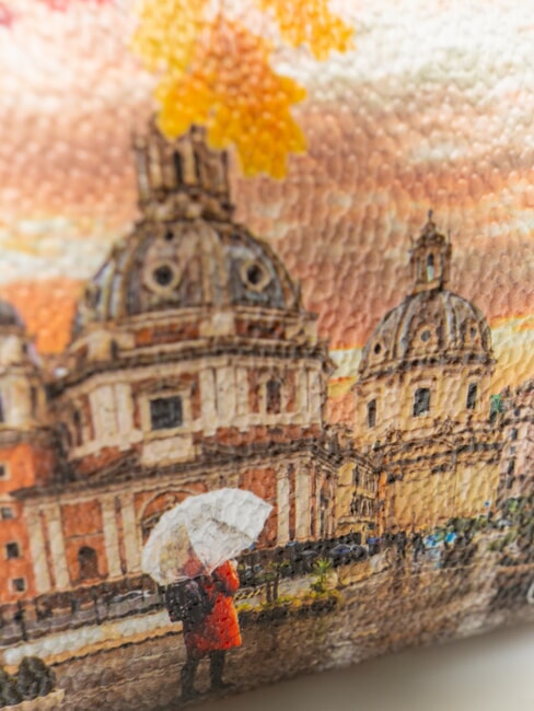 YESBAG Mittelgro&szlig;es Kosmetikgeh&auml;use Rom regnet - Etuitaschen &amp; Necessaire