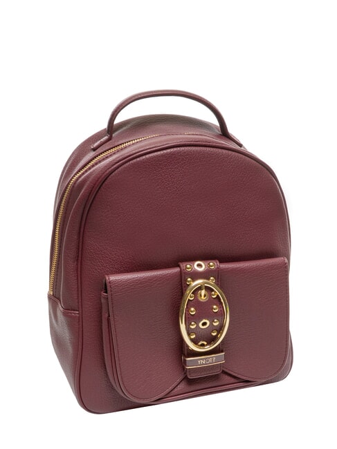 ROCKER Rucksack mit Schnalle und Nieten Wein - Damentaschen