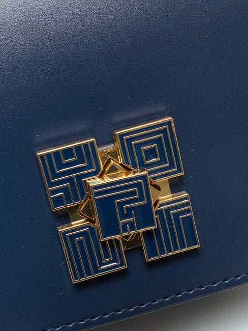 LUCY Schultertasche mit Klappe Marine - Damentaschen