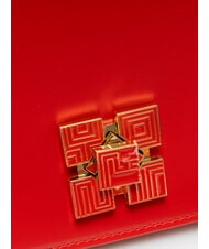 YNOT LUCY Schultertasche mit Klappe ROT - Damentaschen - 3