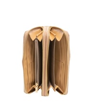 YNOT LUX Gro&szlig;e Geldb&ouml;rse mit Rei&szlig;verschluss Karamell - Brieftaschen Damen - 2