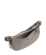 PINKO HALF MOON Umh&auml;ngetasche aus Leder Walnuss-Antikgold - Damentaschen - 4