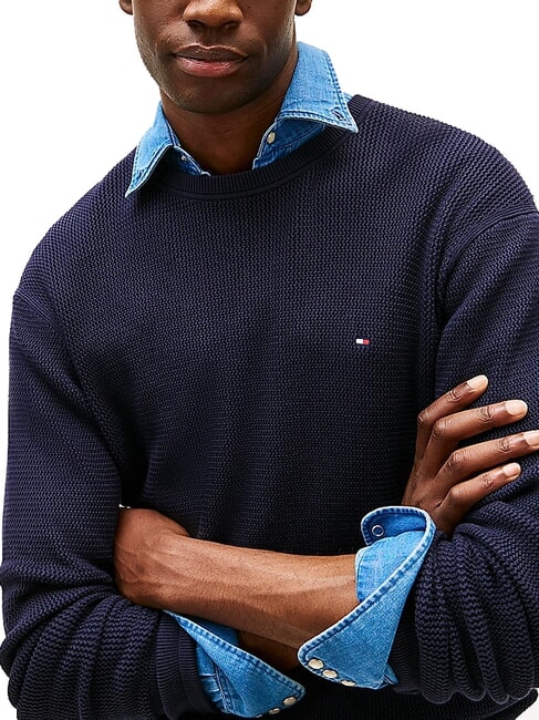 TH Rundhals-Baumwollpullover W&uuml;stenhimmel - Herrenpullover