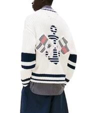 TOMMY HILFIGER TH Strickjacke aus Baumwolle mit Kn&ouml;pfen - Herrenpullover