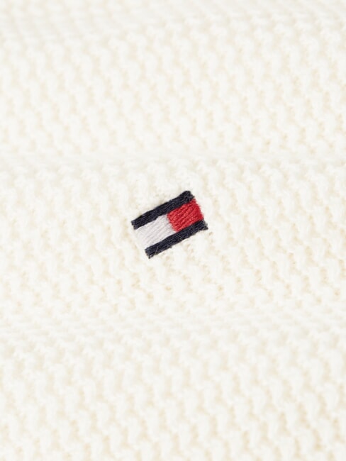 TH Rundhals-Baumwollpullover Elfenbeinbl&uuml;tenblatt - Herrenpullover