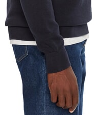 TOMMY HILFIGER TH Wabenf&ouml;rmiger Rundhalspullover W&uuml;stenhimmel - Herrenpullover - 4