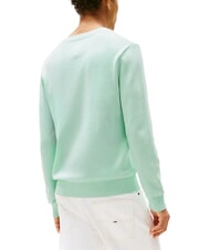 TOMMY HILFIGER TH JEANS Baumwollpullover mit Rundhalsausschnitt Fr&uuml;hlingsminze - Herrenpullover - 2