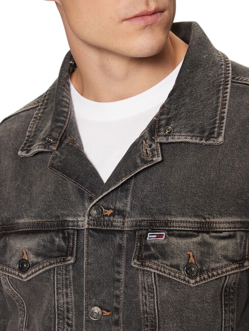 TH JEANS Herren-Jeansjacke Jeansgrau - Herrenjacken
